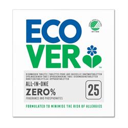 Ecover Zero All In One Dish Washing Tablets 25's