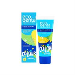 Ecodenta Ecodenta colour surprise cavity fighting kids Toothpaste 75ml