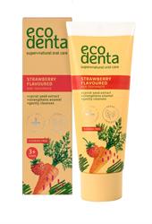 Ecodenta Ecodenta wild strawberry flavoured kids toothpaste 75ml