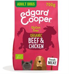 Edgard and Cooper Dry Dog Food - Organic Beef & Chicken 700g