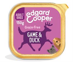 Edgard and Cooper Game & Duck CranberryBeetroot & Sweet Potato Tray for Dogs 150g