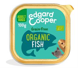 Edgard and Cooper Organic Fish with Fennel & Carrot Tray for Dogs 100g