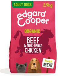 Edgard and Cooper Organic Beef and Chicken Beetroot Coconut & Kale for Dogs 2.5kg