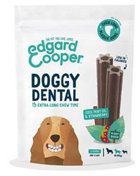 Edgard and Cooper Doggy Dental Strawberry & Mint Large Dog 7 Sticks