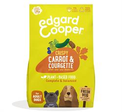 Edgard and Cooper Plant-Based Dog Food with Fresh Carrot and Courgette for Dogs 1kg