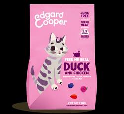 Edgard and Cooper Cat Dry Food - Kitten Kibble - Duck & Chicken 750g