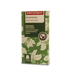 Eden Project Eden Guatemala compostable Nespresso coffee capsules x10