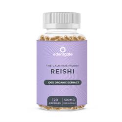 Edens Gate Reishi Mushroom Extract Capsules - Premium Quality - 120 Capsules