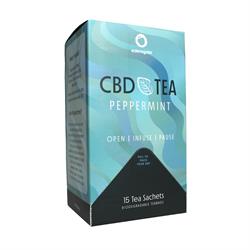 Edens Gate CBD Tea With Adaptogens - Peppermint - 15 Tea Bags