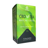 Edens Gate CBD Tea With Adaptogens - Matcha Green - 15 Tea Bags