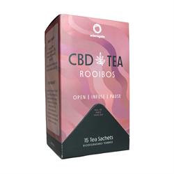 Edens Gate CBD Tea With Adaptogens - Rooibos - 15 Tea Bags