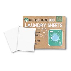Eco Green Living Laundry Detergent Sheets x 60 (Fragrance-Free) Eco Green Living