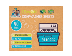 Eco Green Living Eco green living Dish Washer Sheet Lemon scented 40 sheets