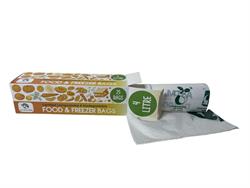 Eco Green Living 4 Litre Certified Compostable Food & Freezer Bags -25 bags