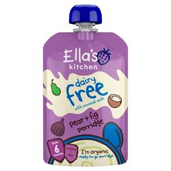 Ellas Kitchen Ella's Kitchen Dairy Free Pear & Fig Porridge 100g