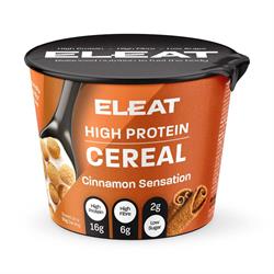 ELEAT Cinnamon Sensation High Protein Cereal Single Serve - 50g Pot