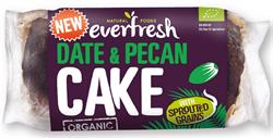 Everfresh Natural Foods Organic Sprouted Date & Pecan Cake 350g