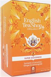 English Tea Shop Turmeric (Curcuma) Ginger & Lemongrass - 20 Tea Bag Sachets