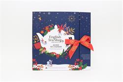 English Tea Shop Organic Book Style Night Advent Calendar 25 Tea Pyramid Bags