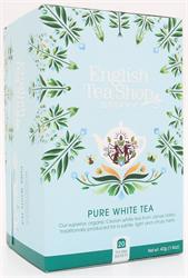 English Tea Shop Pure White Tea - 20 Tea Bag Sachets