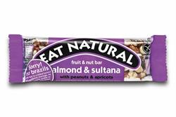 Eat Natural Almond and Sultana Bar 40g