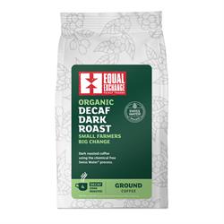 Equal Exchange Organic Fair Trade Decaffeinated Dark Roast & Ground Coffee 200g