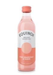 Equinox Kombucha Organic Kombucha Pink Grapefruit Guava 275ml