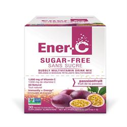 Ener C Sugar Free Multivitamin Drink Vitamin C 1000mg Passion Fruit
