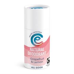 Earth Conscious Earth Conscious Natural Deodorant Stick Grapefruit & Lemon 60g