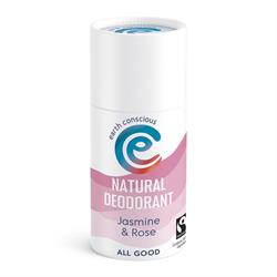 Earth Conscious Earth Conscious Natural Deodorant Stick Jasmine & Rose 60g