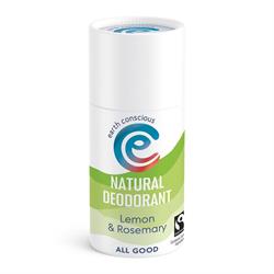 Earth Conscious Earth Conscious Natural Deodorant Stick Lemon Rosemary 60g