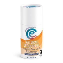 Earth Conscious Earth Conscious Natural Deo Stick Indian Bay Leaf Orange 60g