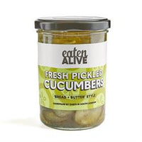 Eaten Alive Fresh Pickled Cucumbers (Vegan) 375g