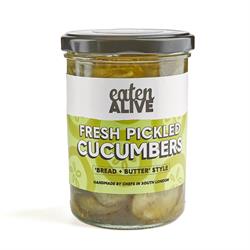 Eaten Alive Fresh Pickled Cucumbers (Vegan) 375g