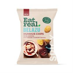 Eat Real Eat Real Hummus Chips Belazu Rose Harissa & Natural Yoghurt 110g