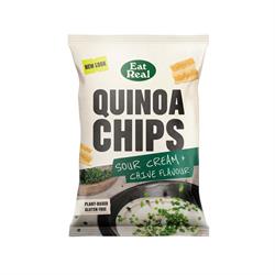 Eat Real Eat Real Quinoa Chips Sour Cream & Chive 90g