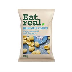 Eat Real Eat Real Hummus Chips Sea Salt 110g