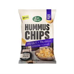 Eat Real Eat Real Hummus Chips Sea Salt Balsamic Vinegar 110g