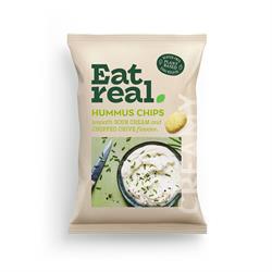 Eat Real Eat Real Hummus Chips Sour Cream & Chive 110g