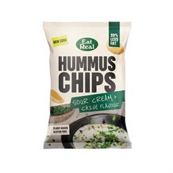 Eat Real Eat Real Hummus Chips Sour Cream & Chive 110g