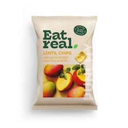 Eat Real Eat Real Lentil Chips Mango & Mint 95g