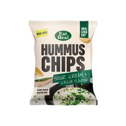 Eat Real Eat Real Hummus Chips Sour Cream & Chive 45g