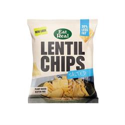 Eat Real Eat Real Lentil Chips Salted 18g