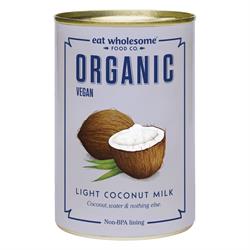 Eat Wholesome Eat Wholesome Organic Light Coconut Milk 400ml