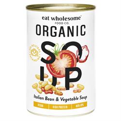 Eat Wholesome Organic Tuscan Bean & Vegetable Soup 400g