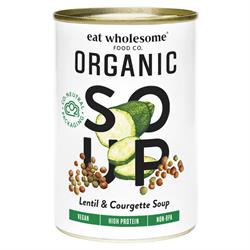Eat Wholesome Organic Lentil & Courgette Soup 400g