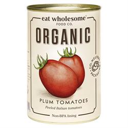 Eat Wholesome Eat Wholesome Organic Peeled Plum Tomatoes 400g