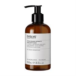 Evolve Organic Beauty African Orange Hand & Body Wash 250ml