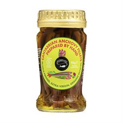 Fish4Ever Fish4Ever Anchovies in Organic Olive Oil 95g