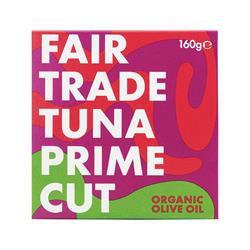Fish4Ever Fish4Ever Fair Trade Yellowfin Tuna in Organic Olive Oil 160g